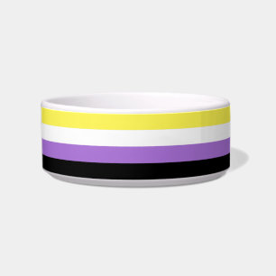 Nichtbinäre Pride-Flagge Napf