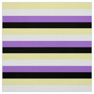 Nichtbinäre Pride-Flagge Stoff