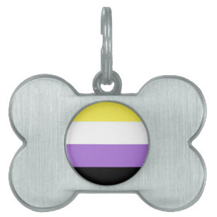 Nichtbinäre Pride-Flagge Tiermarke