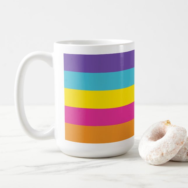 Nichtbinärer Geschlechtsverkehr Kaffeetasse (Mit Donut)