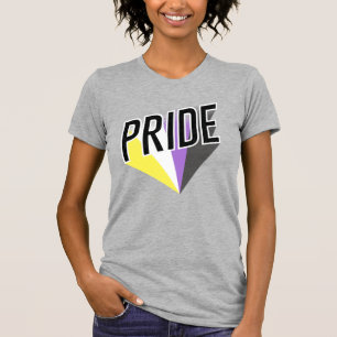 Nichtbinärer Pride Burst T-Shirt