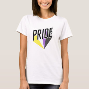 Nichtbinärer Pride Burst T-Shirt