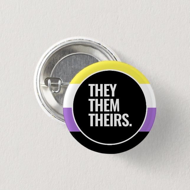 Nichtbinärer Prix Button (Vorne & Hinten)