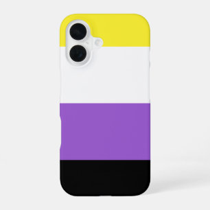 Nichtbinärer Stolz iPhone 16 Hülle