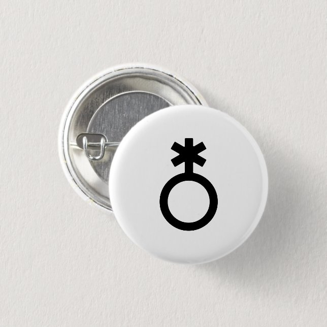 Nichtbinäres Generikum Button (Vorne & Hinten)