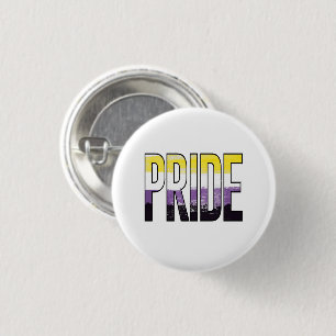 Nichtbinäres Stolz-Wort Button