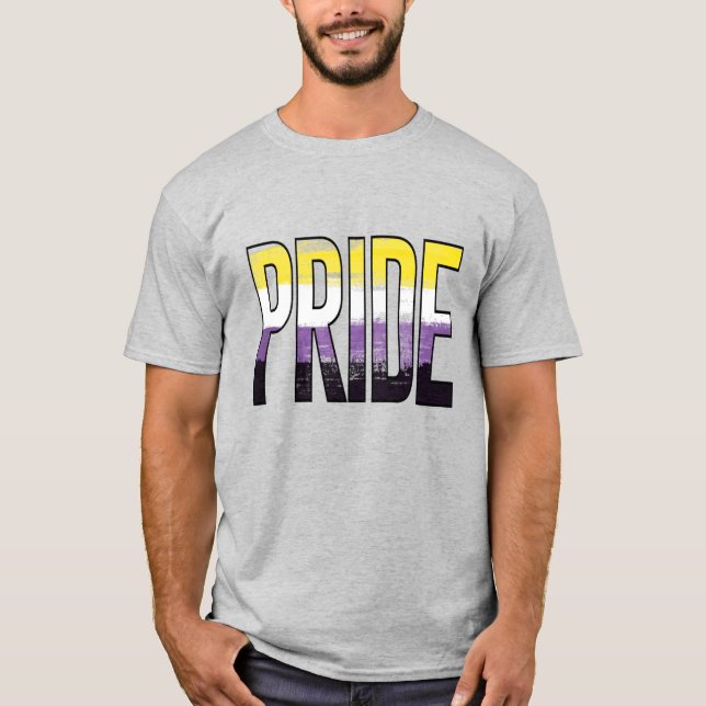 Nichtbinärwort T-Shirt (Vorderseite)