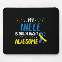Nichte Down Right Awesome Down-Syndrom-Bewusstsein