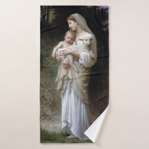 Nichtigkeit (Madonna und Kind), Bouguereau Badehandtuch