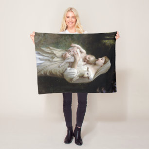 Nichtigkeit (Madonna und Kind), Bouguereau Fleecedecke