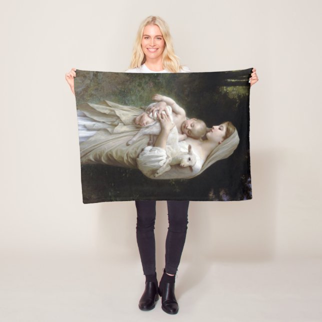 Nichtigkeit (Madonna und Kind), Bouguereau Fleecedecke (Beispiel)
