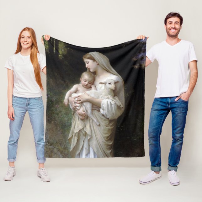 Nichtigkeit (Madonna und Kind), Bouguereau Fleecedecke (Beispiel)