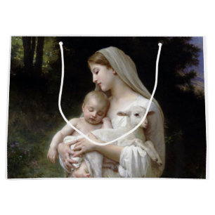Nichtigkeit (Madonna und Kind), Bouguereau Große Geschenktüte