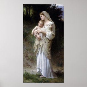 Nichtigkeit (Madonna und Kind), Bouguereau Poster
