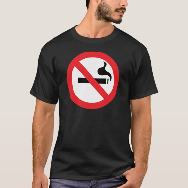 Nichtraucher T-Shirt (Vorderseite)