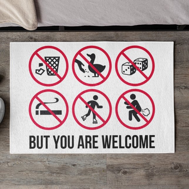 Nichts, aber du bist willkommen fußmatte (Von Creator hochgeladen)