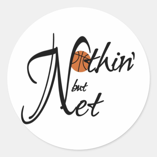 Nichts' aber neu runder aufkleber (Vorderseite)