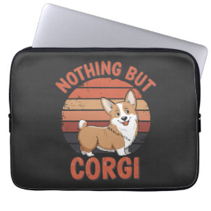 Nichts als Corgi Laptopschutzhülle