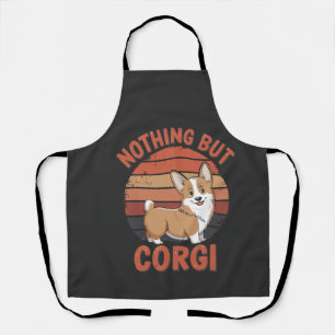 Nichts als Corgi Schürze