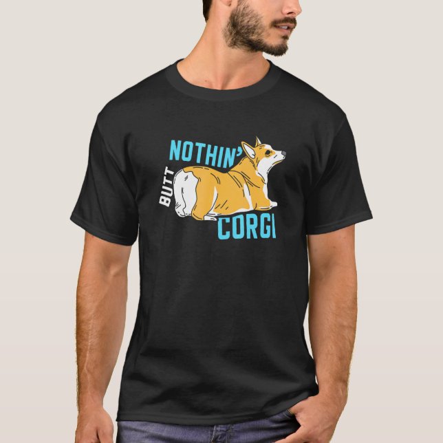 Nichts als Corgi T-Shirt (Vorderseite)