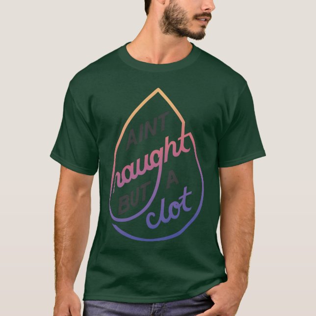 Nichts als ein Clot 80er Mädchen T-Shirt (Vorderseite)