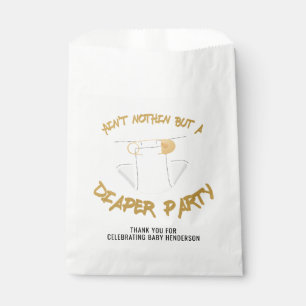 Nichts als eine Windel-Party Hip-Hop-Party Geschenktütchen