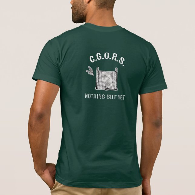 Nichts-als-Netz-T-Shirt T-Shirt (Rückseite)
