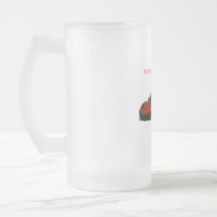 Nichts als Stachelrochen Mattglas Bierglas