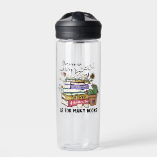 Nichts als zu viele Bücher Trinkflasche