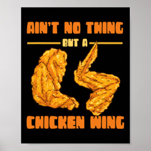 Nichts anderes als Chicken Wing Essen Chicken Wing Poster