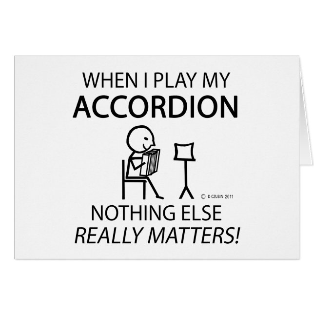 Nichts anderes zählt Accordion (Vorderseite (Horizontal))