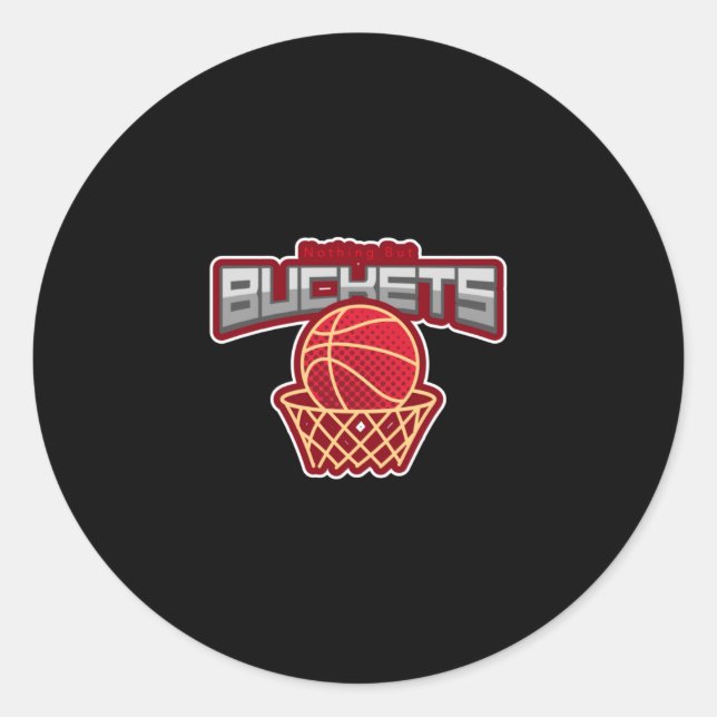 Nichts außer Büchern Runder Aufkleber (Vorderseite)