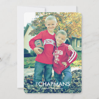 Nichts außer Joycard | 4 FOTOS | 12,7x17,8 | Flach Feiertagskarte