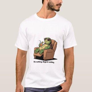 Nichts bereuen den einfachen T - Shirt von Männern