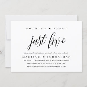 Nichts Besonderes, einfach Liebe – Brunch für ein  Einladung