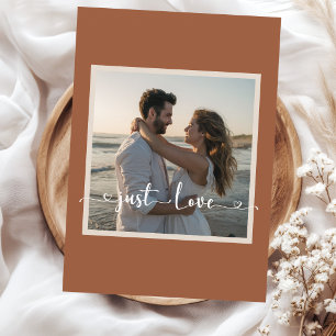 Nichts Besonderes Einfach Liebe Wüsten-Beige Hochz Einladung