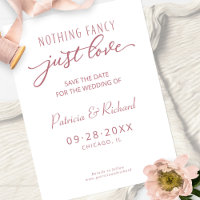 Nichts Besonderes, nur Liebe Hochzeit Termin vorme