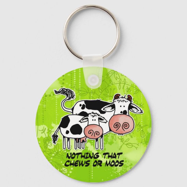 nichts, das kaut oder moos schlüsselanhänger (Vorderseite)