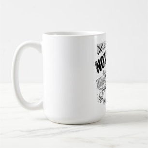 NICHTS ERGIBT EINEN SINN   Brutalistische Anti-Des Kaffeetasse