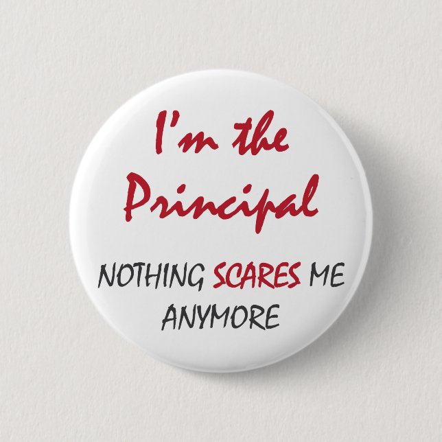 Nichts erschrickt Direktion Button (Vorderseite)