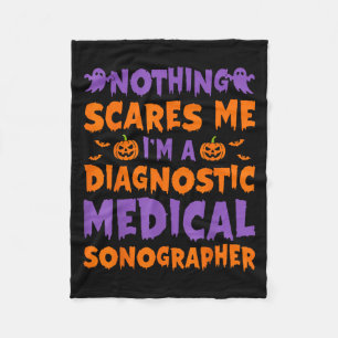 Nichts Es Mich Ich Bin Ein Diagnostischer Medizini Fleecedecke