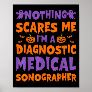 Nichts Es Mich Ich Bin Ein Diagnostischer Medizini Poster