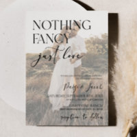 Nichts Extravagant nur Liebe Bild Lässig Hochzeit
