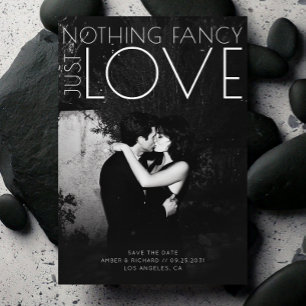 Nichts Extravagant nur Liebe Einzigartig Moderne H Save The Date
