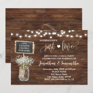 Nichts Extravagant nur Liebe Elopement Western lad Save The Date