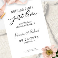 Nichts Extravagant nur Liebe Hochzeit speichern da