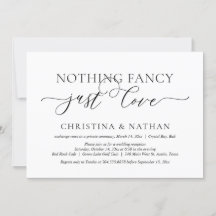 Nichts Extravagant, nur Liebe, Hochzeitsfeier Part