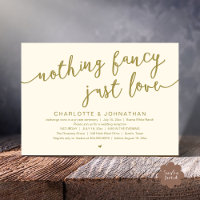 Nichts Extravagant, nur Liebe, Hochzeitsfeier Part