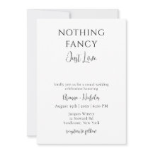 Nichts Extravagant, nur Liebe Lässig Hochzeit