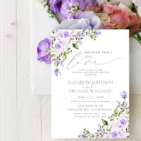 Nichts Extravagant nur Liebe Lilac Lavender Weddin